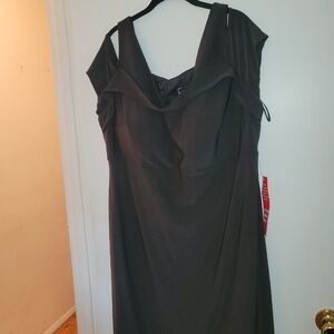 NW woman size 18W black dress new with tag